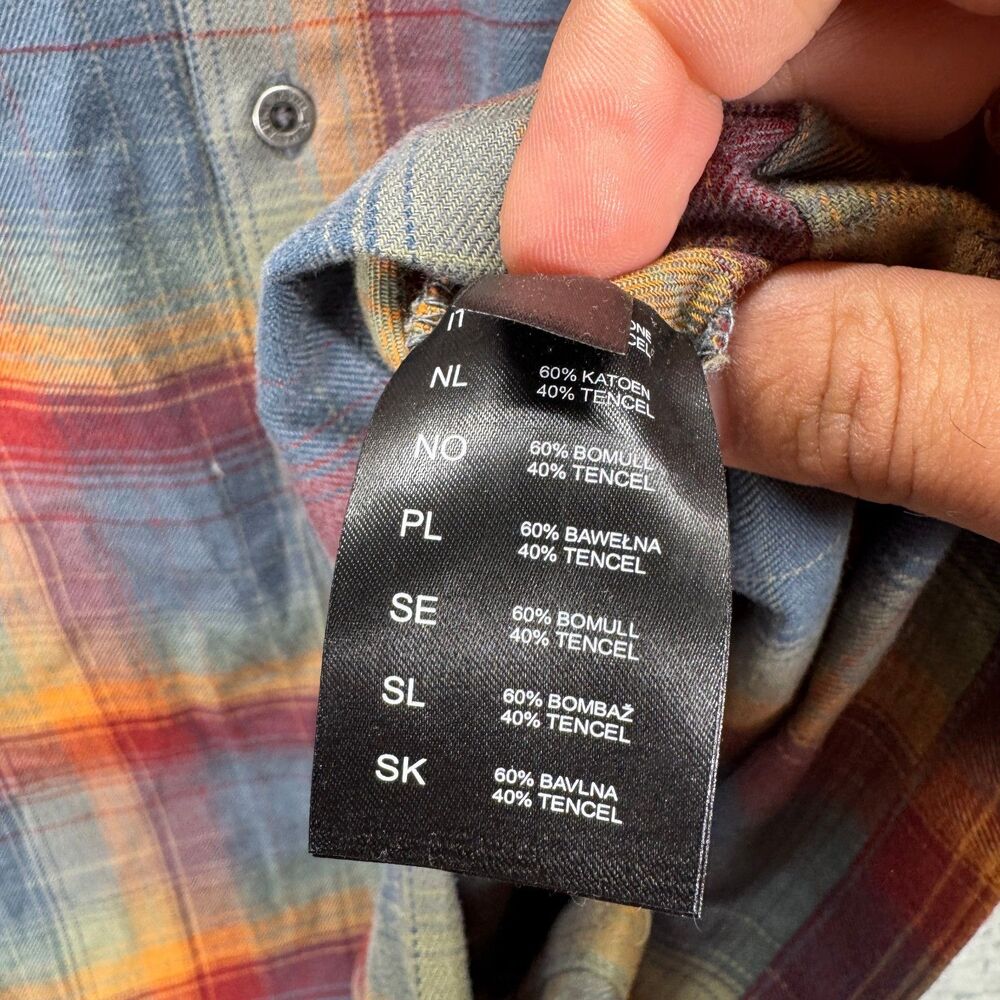 Kuhl Dillinger Flannel Shirt Mens XXL 2XL Plaid Long Sleeve Outdoor Hiking - Picture 7 of 10